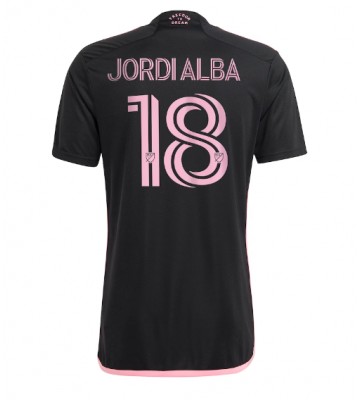 Inter Miami Jordi Alba #18 Replika Udebanetrøje 2023-24 Kortærmet